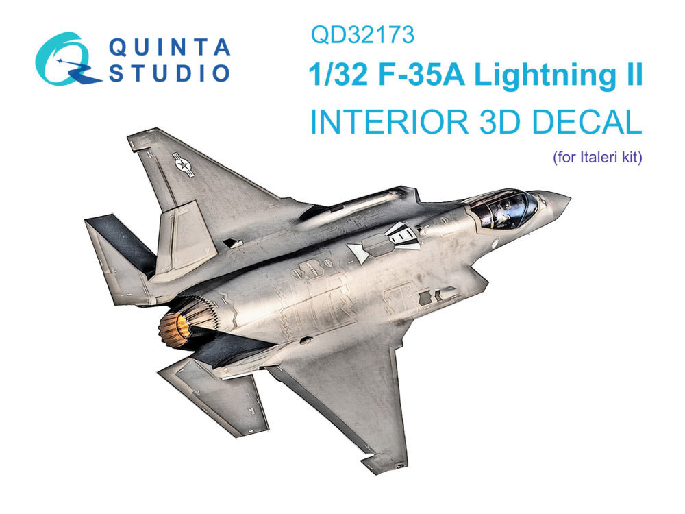 1/32 F-35A 3D-Print.&col.Interior (ITAL)