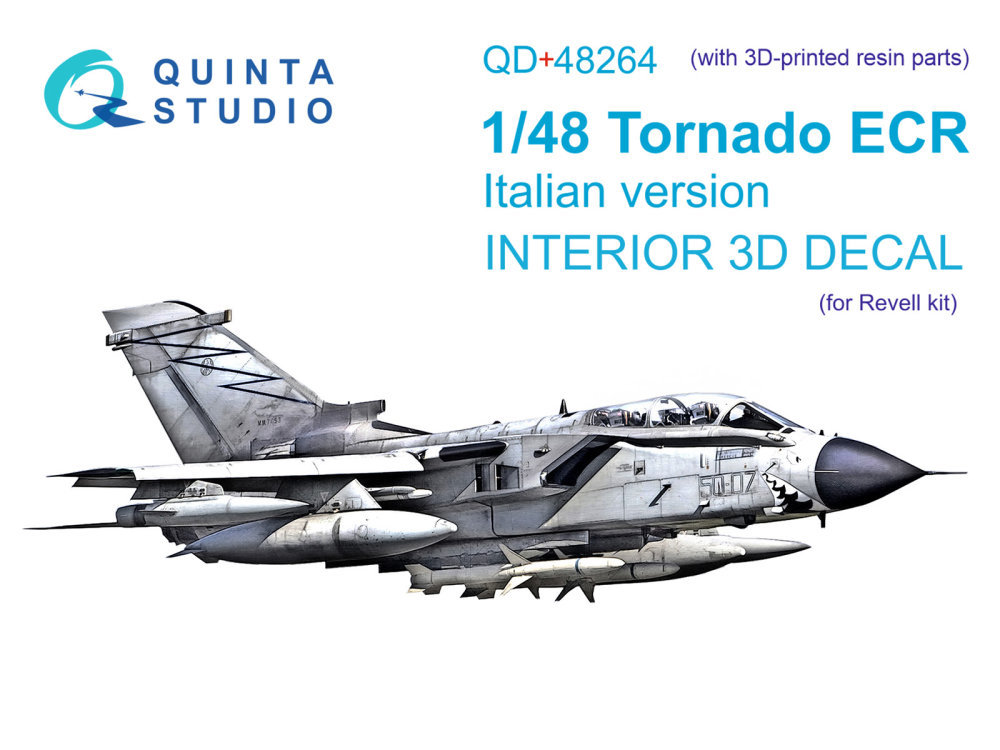 1/48 Tornado ECR Italian 3D-Print.&col.Int. w/ 3D