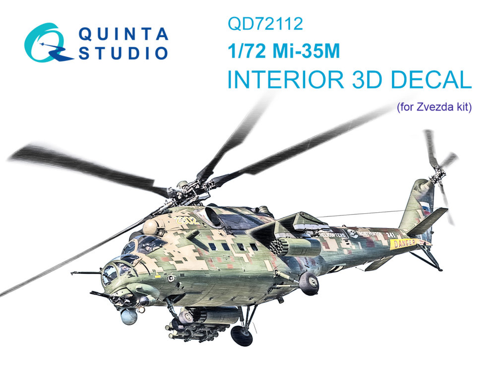 1/72 Mi-35M 3D-Print.&col.Interior (ZVE)