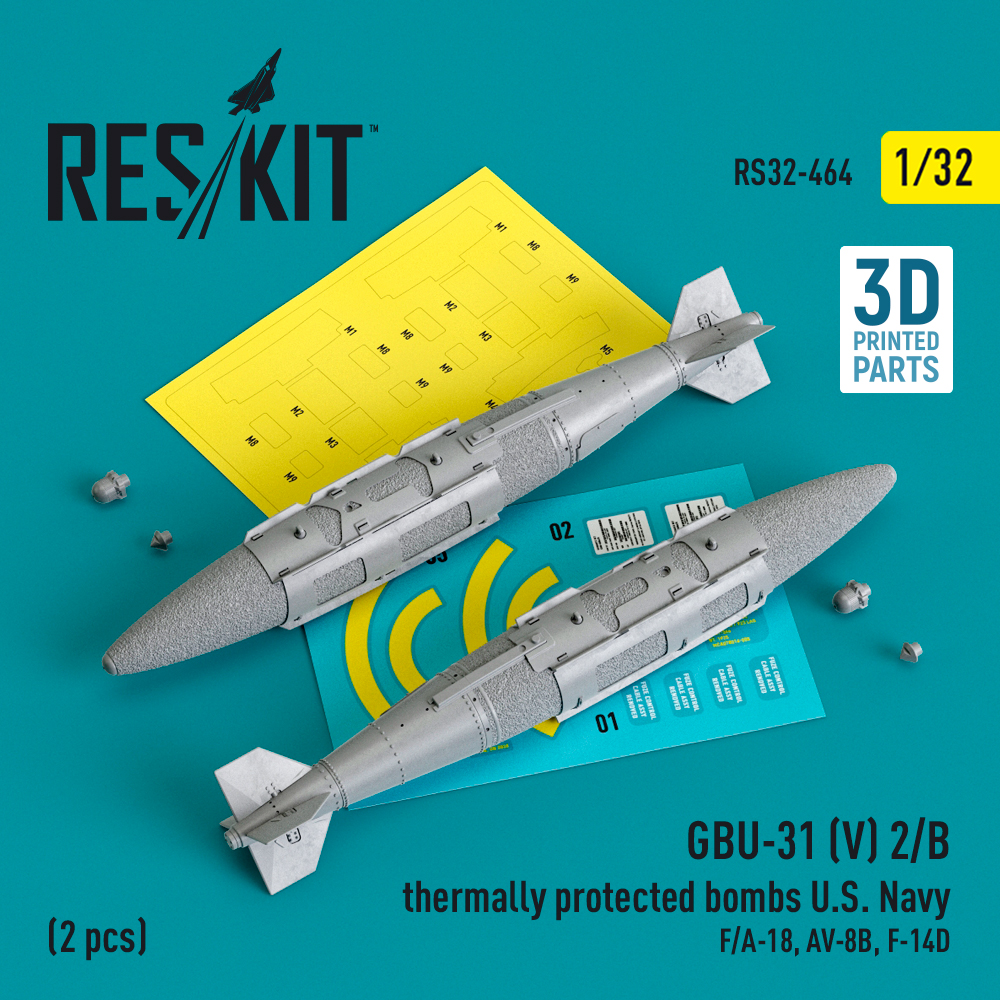 1/32 GBU-31 (V) 2/B thermally prot.bombs U.S. Navy