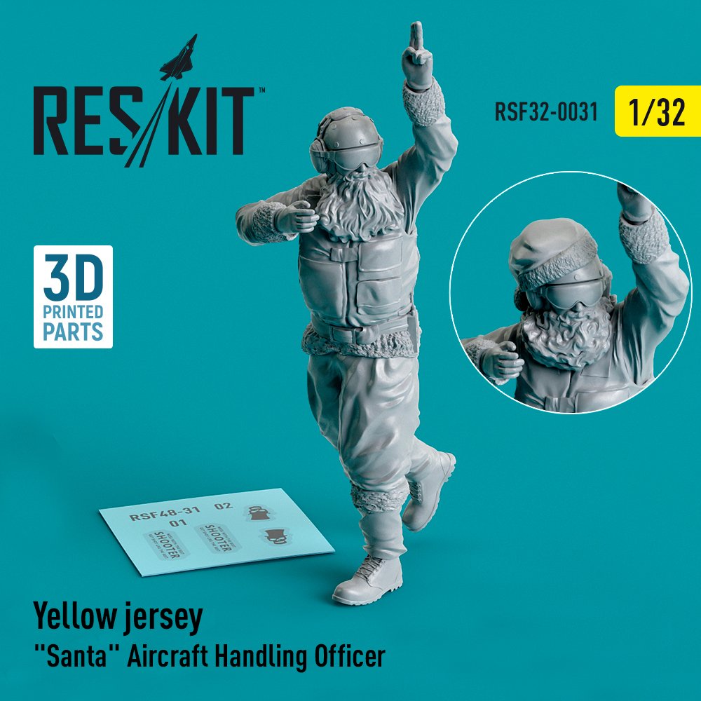 1/32 Yellow jersey 'Santa' Aircraft Handl.Officer