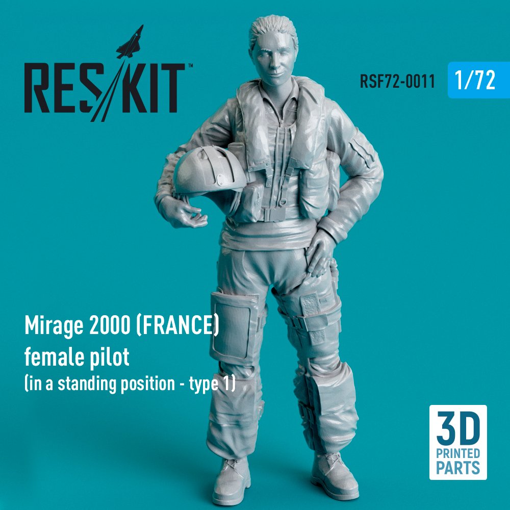 1/72 Mirage 2000 FRANCE female pilot - standing 1