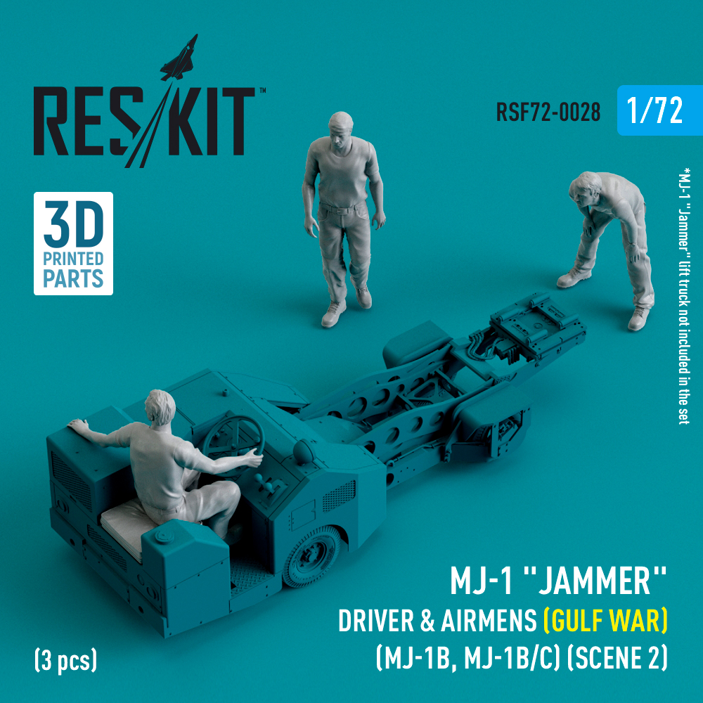 1/72 MJ-1 Driver&airmens (Gulf War) scene 2