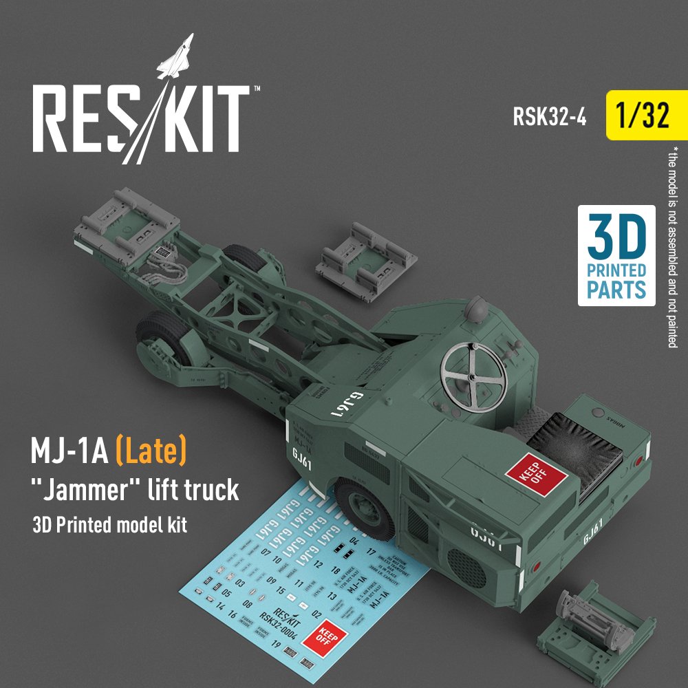 1/32 MJ-1A Late 'Jammer' lift truck (3D model)