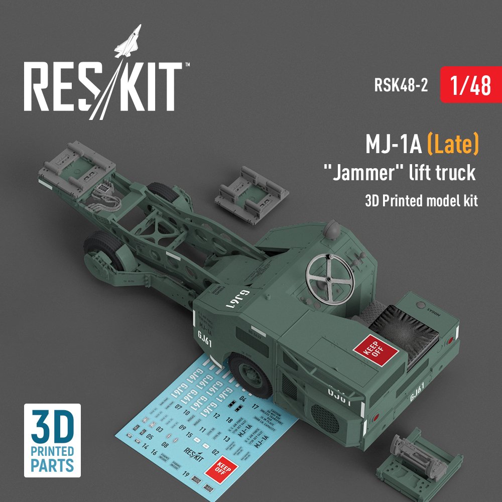 1/48 MJ-1A Late 'Jammer' lift truck (3D model)