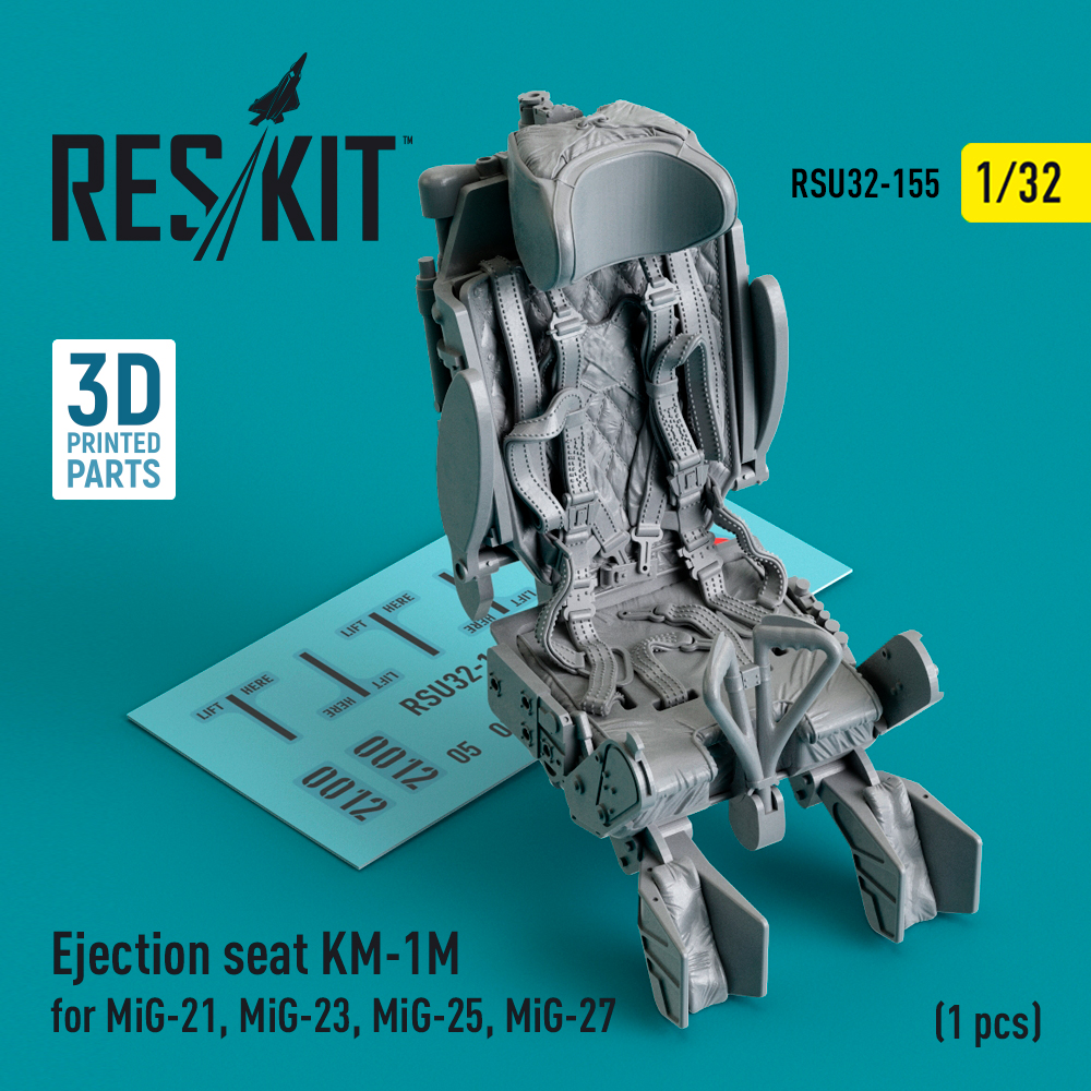 1/32 Eject.seat KM-1M for MiG-21/23/25/27 (1 pc.)