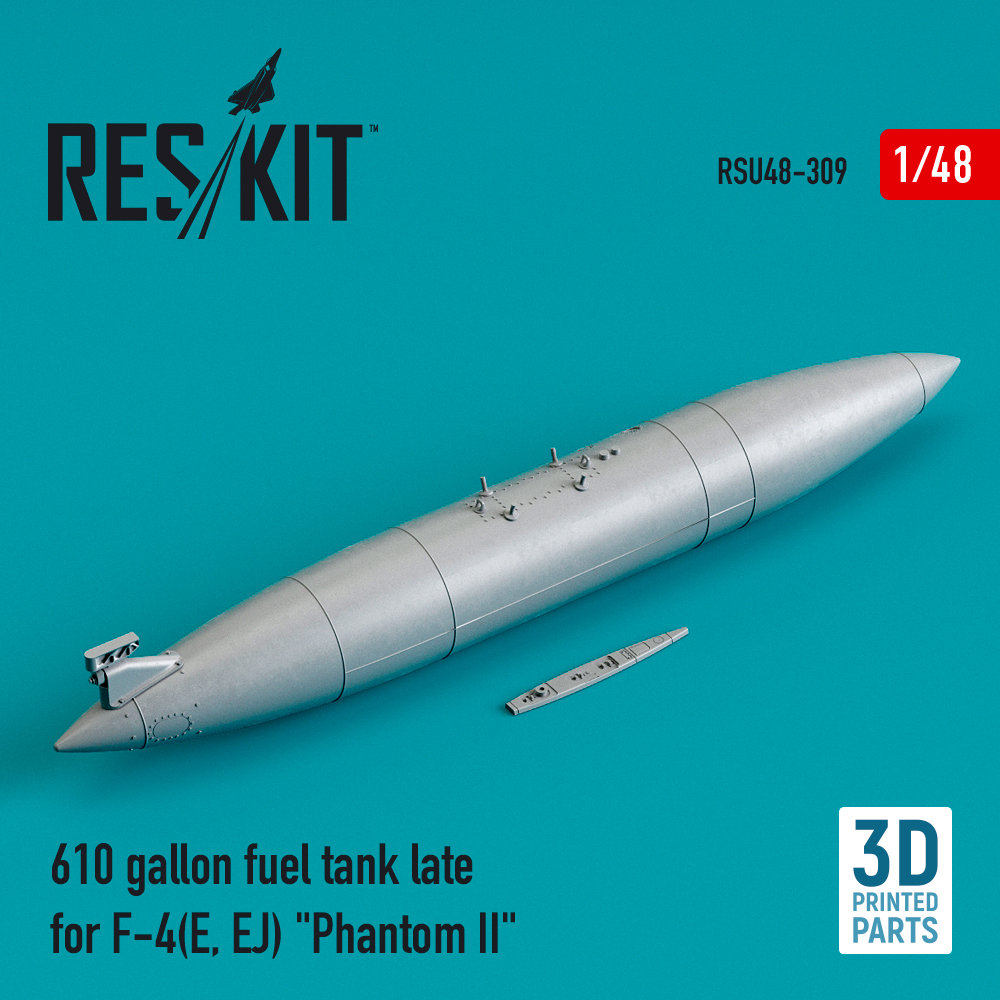 1/48 610 gallon fuel tank late for F-4(E, EJ)