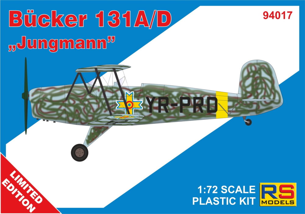 1/72 Bücker Bü 131 A/D 'Jungman' (2x camo)