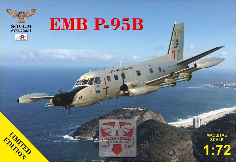 1/72 EMB-P-95B Bandeirante Patrulha (Brazil)