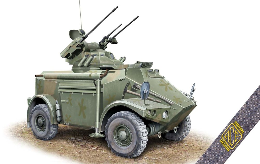 1/72 M-3 VDA twin 20mm AA system