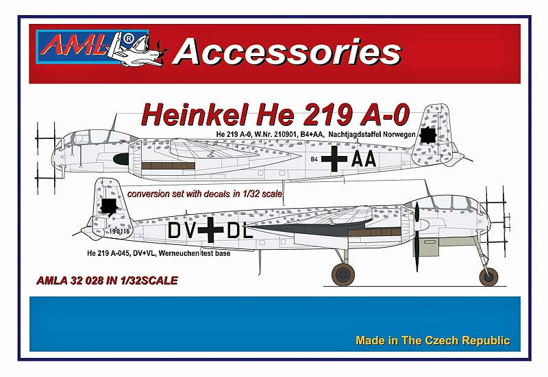 1/32 Heinkel He 219 A-0 Conversion set