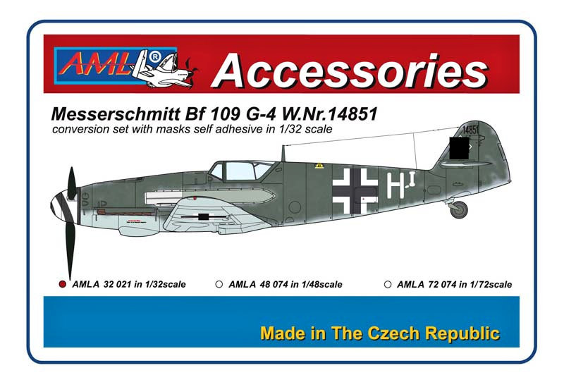 1/48 Messerschmitt Bf 109 G-4 W.Nr14851