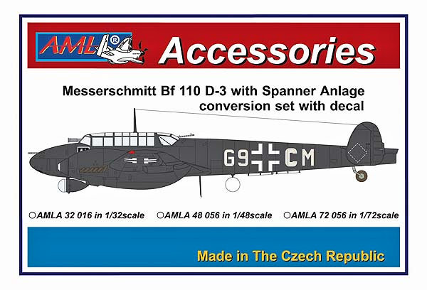 1/72 Bf 110 D-2 Spaner