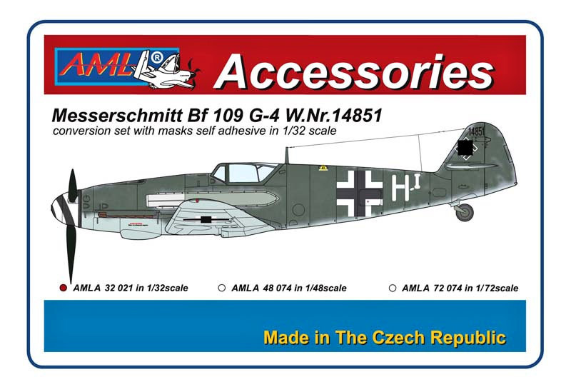 1/72 Messerschmitt Bf 109 G-4 W.Nr14851