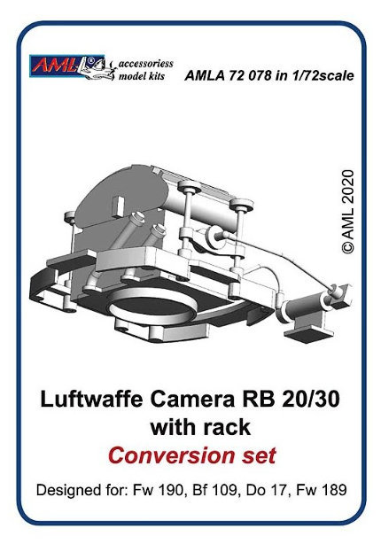 1/72 Luftwaffe Camera RB 20/30 w/ rack