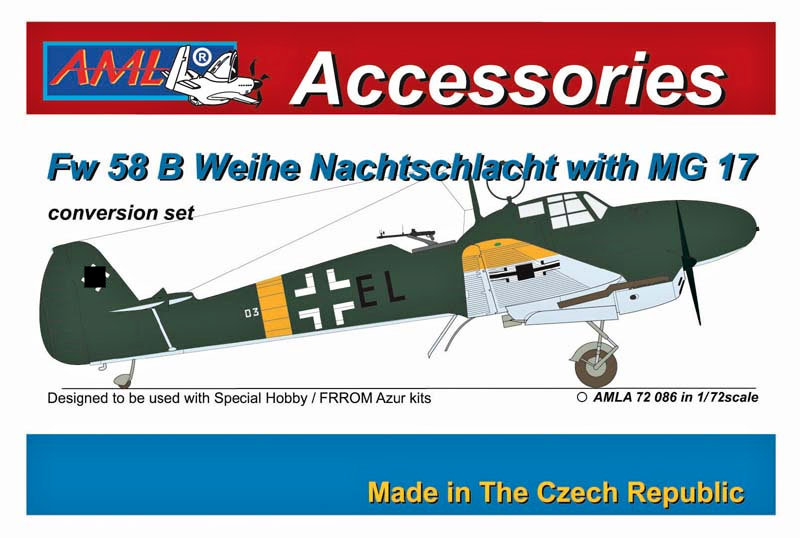 1/72 Fw 58 B/C Nachtschlacht w/ MG 17