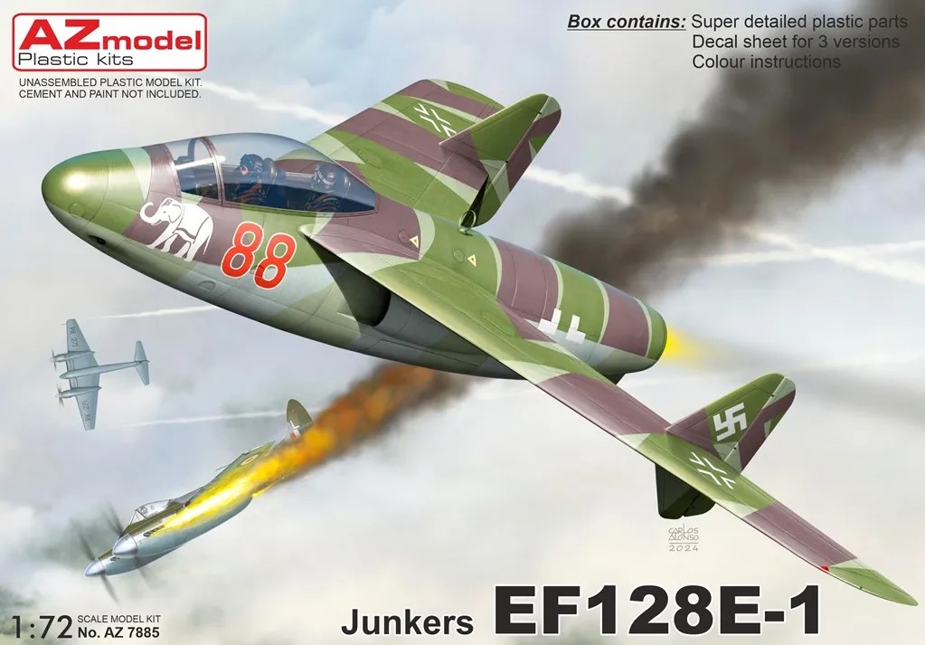 1/72 Junkers EF-128E-1 (3x camo)