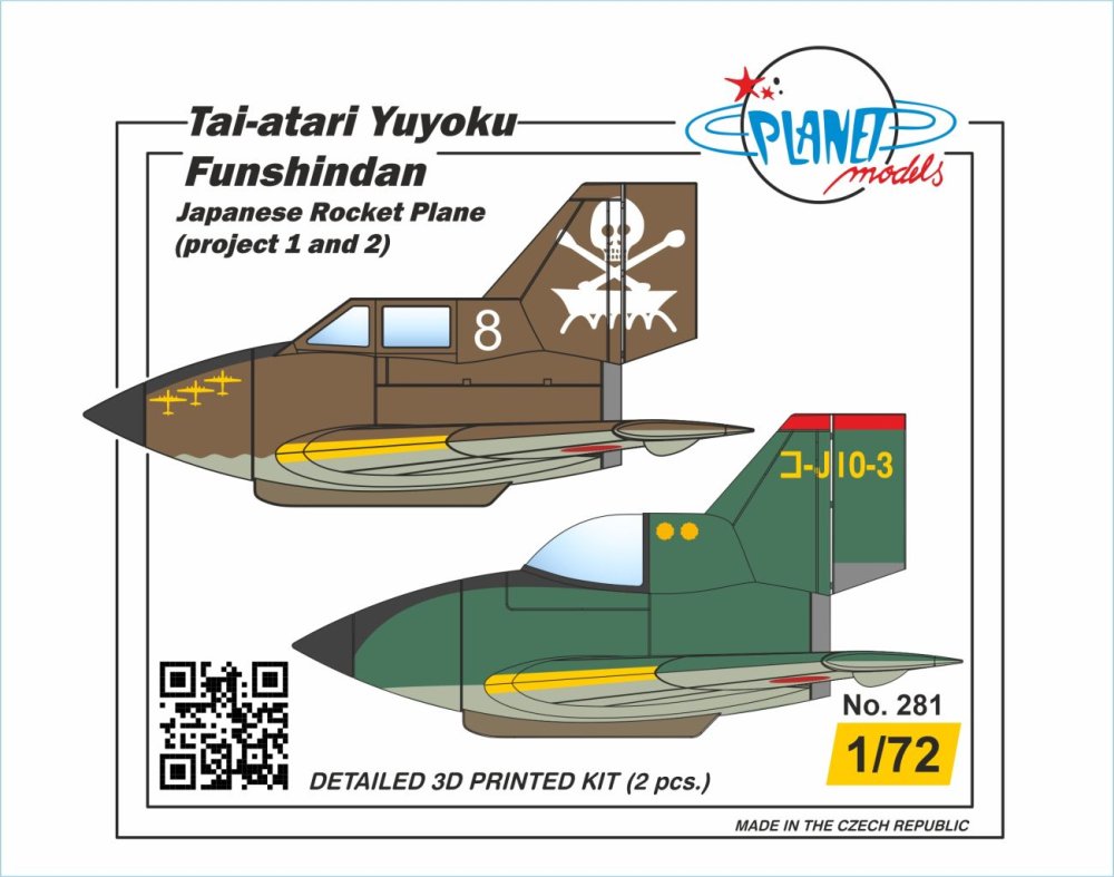 1/72 Tai-atari Yuyoku Funshindan Jap.Rocket Plane