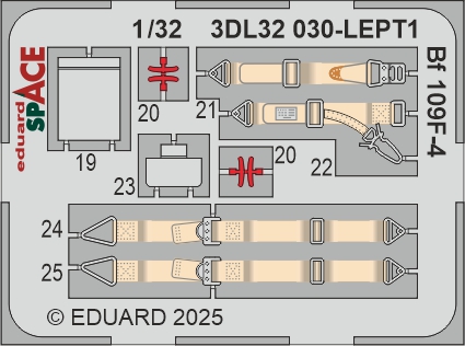 1/32 Bf 109F-4 SPACE (H.2000/HAS)