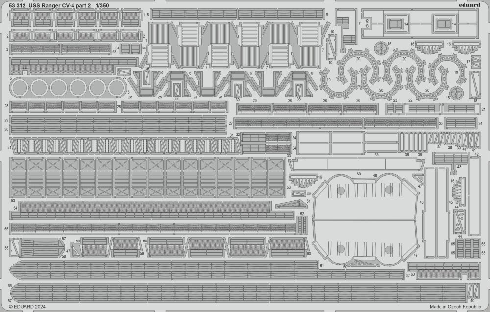 SET 1/350 USS Ranger CV-4 part 2 (TRUMP)