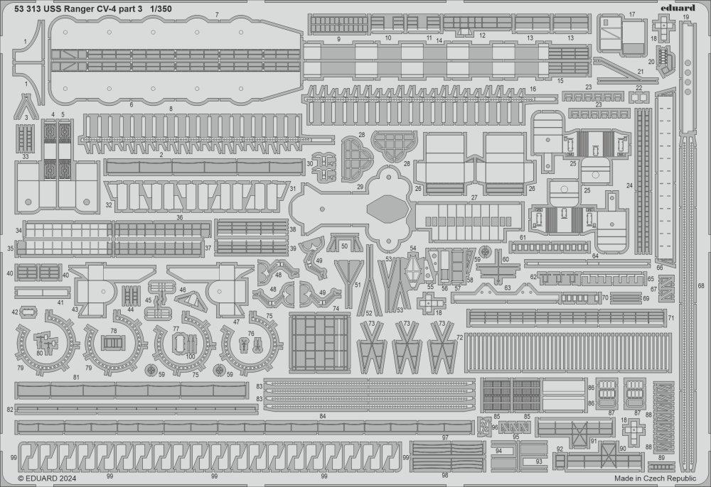 SET 1/350 USS Ranger CV-4 part 3 (TRUMP)