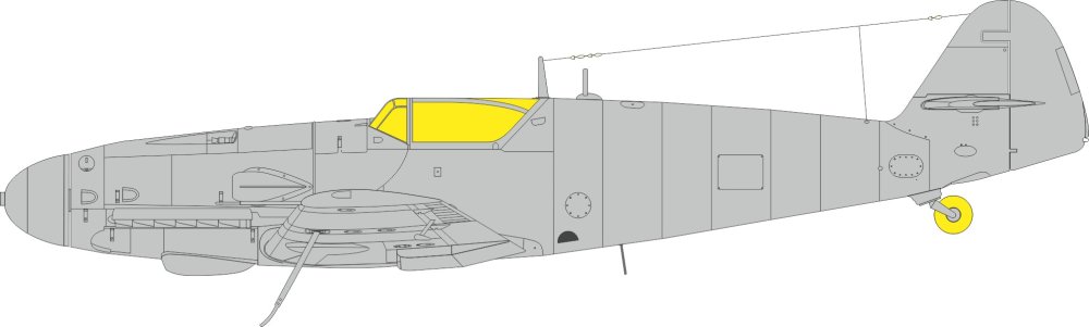 Mask 1/72 Bf 109G-14/AS (EDU)