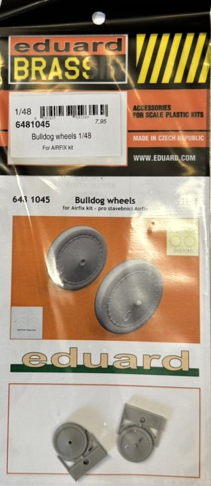 BRASSIN 1/48 Bulldog wheels