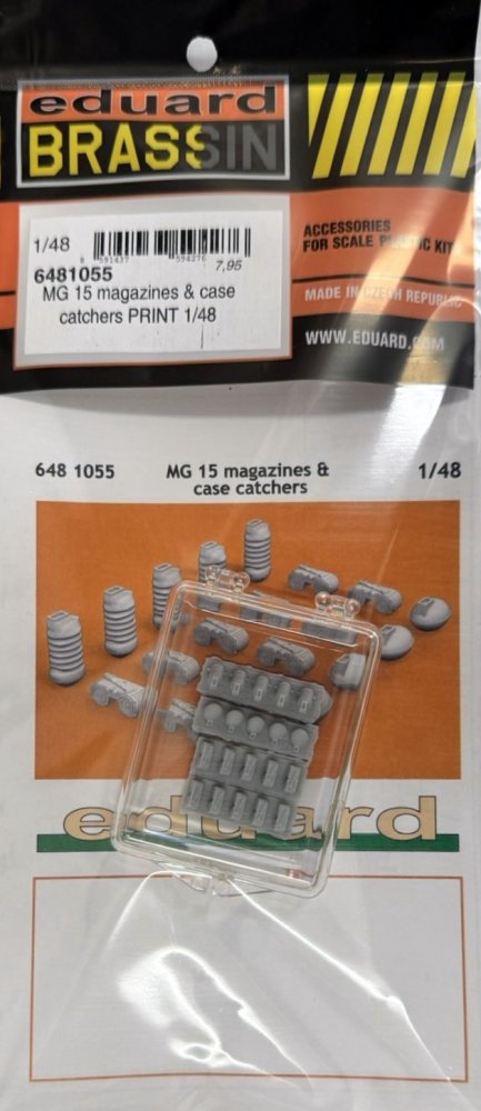 BRASSIN 1/48 MG 15 magazines & case catchers PRINT