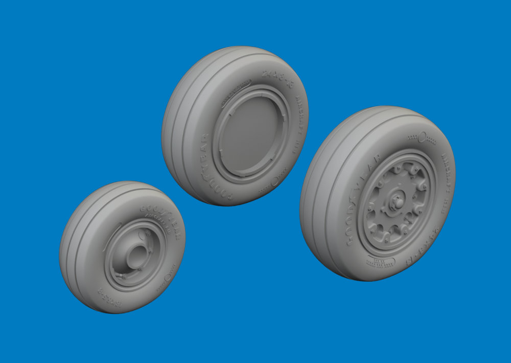 BRASSIN 1/48 F-5E/F/N wheels (AFV CLUB)