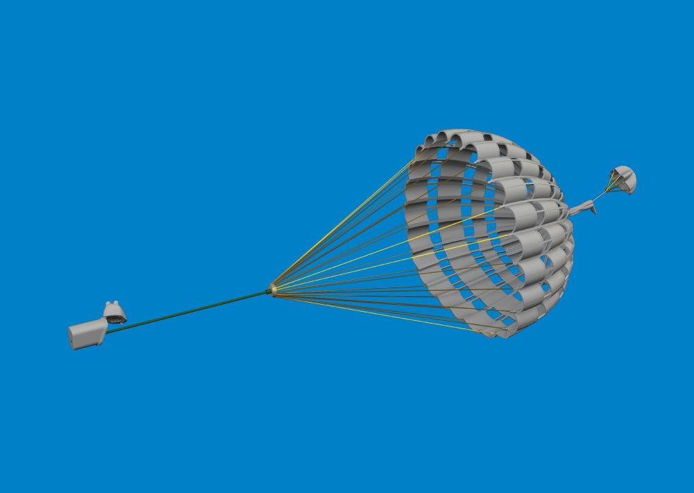 BRASSIN 1/72 F-4E parachute PRINT (FINEM)