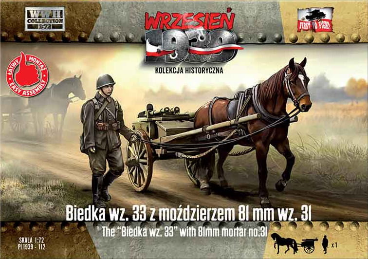 1/72 The 'Biedka' wz. 33 with 81 mm mortar wz. 31