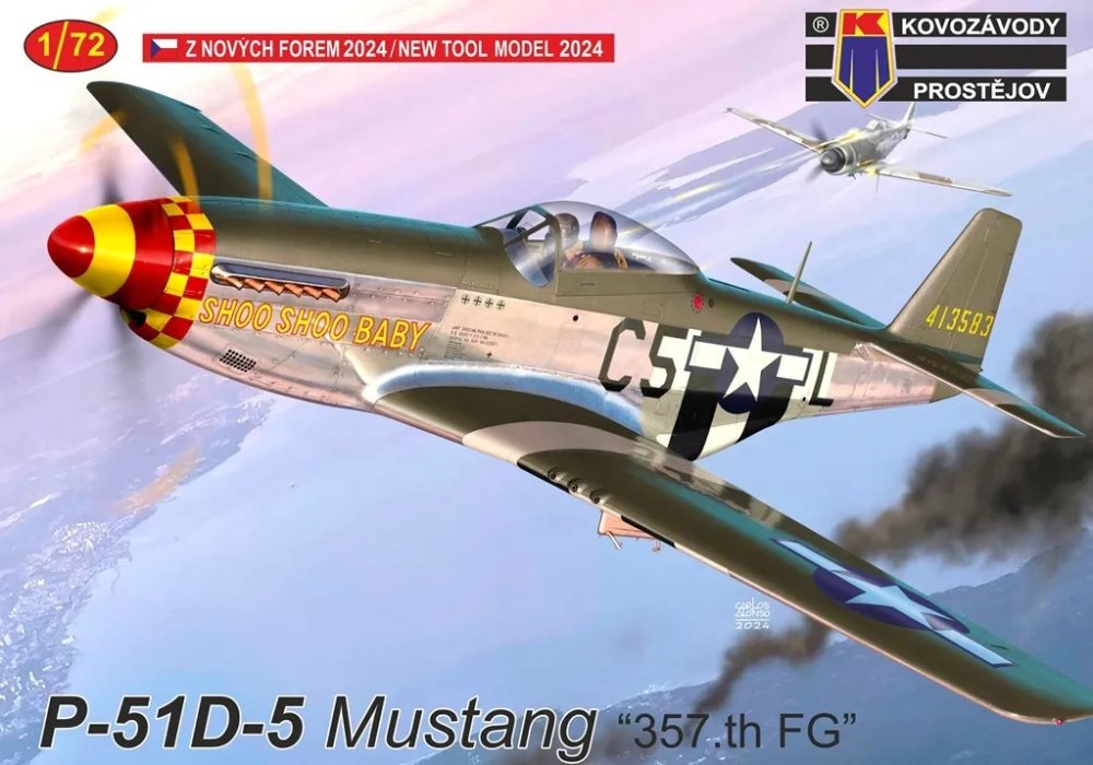 1/72 P-51D-5 Mustang '357th FG' (3x camo)