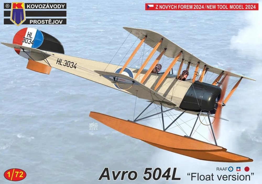 1/72 Avro 504L 'Float version' (3x camo)