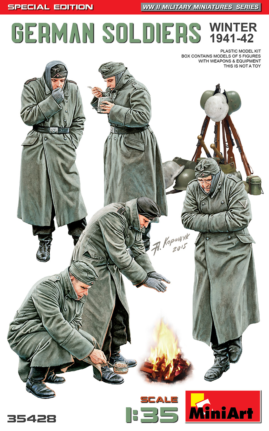 1/35 German Soldiers, winter 1941-42 (5 fig.)