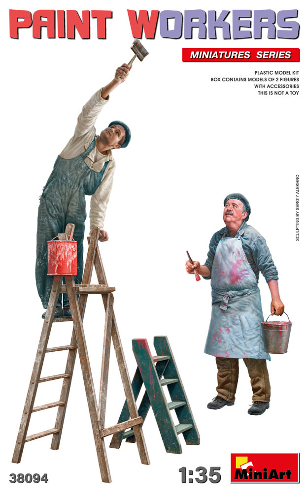 1/35 Paint Workers with Accessories (2 fig.)