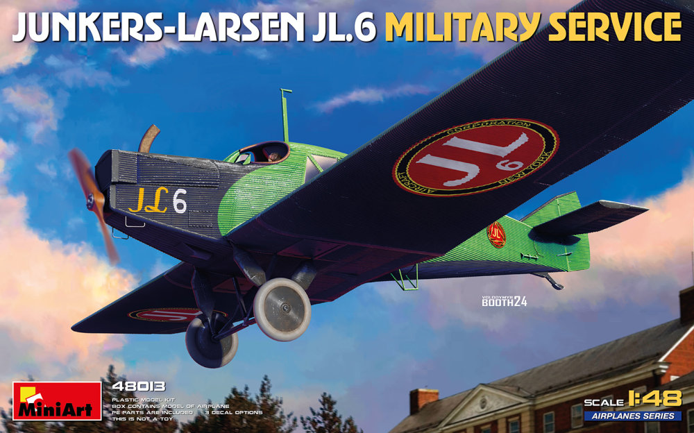 1/48 Junkers-Larsen JL.6. Milit.Service (3x camo)