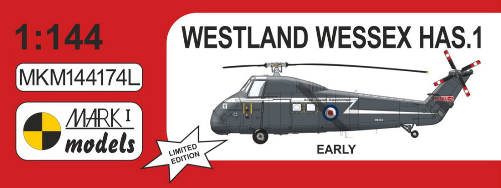 1/144 Westland Wessex HAS.1 early (4x camo) 