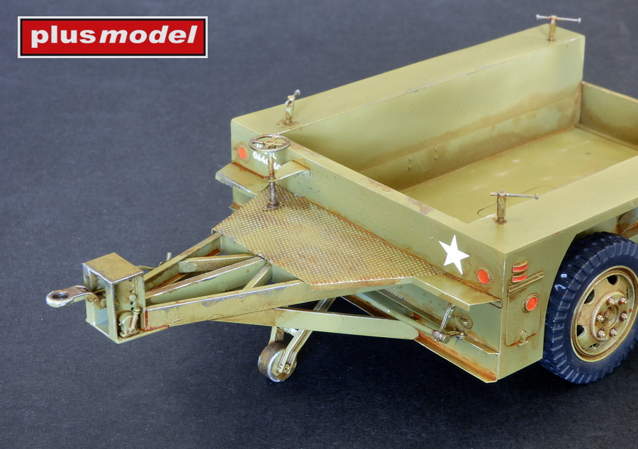 1/35 US trailer M7 tandem axle