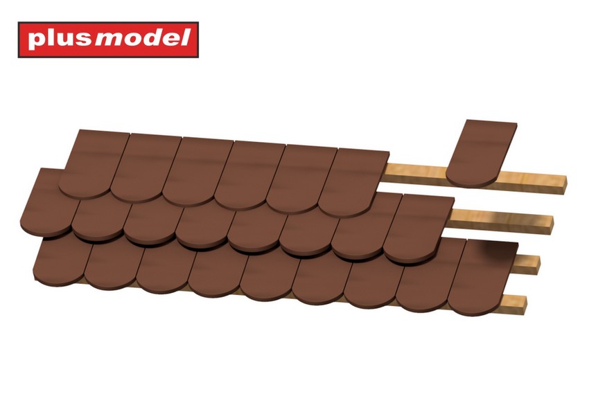 1/35 Roof tiles - smooth (140 pcs.)