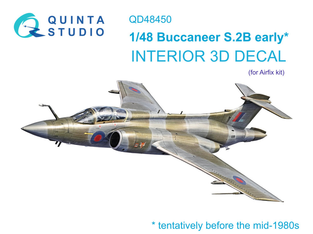 1/48 Buccaneer S.2B early 3D-Print.&col. Interior 