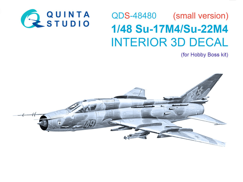 1/48 Su-17M4/Su-22M4 3D-Printed&col.Inter.(HOBBYB)