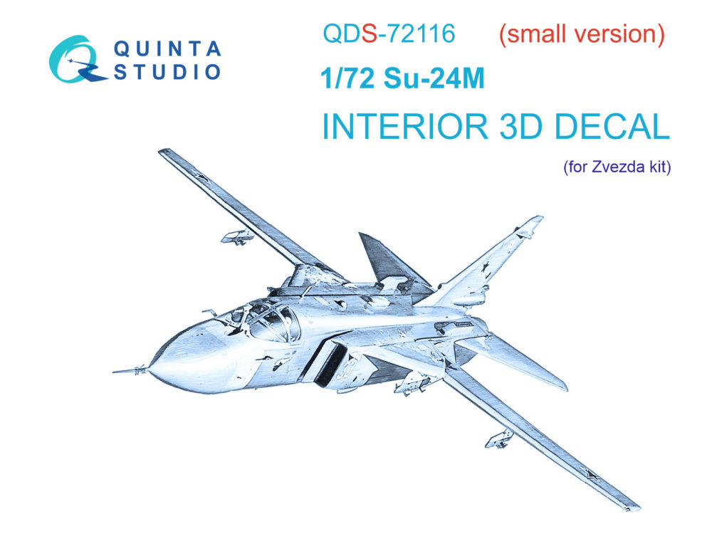 1/72 Su-24M 3D-Print.&col. Interior (ZVE) SMALL