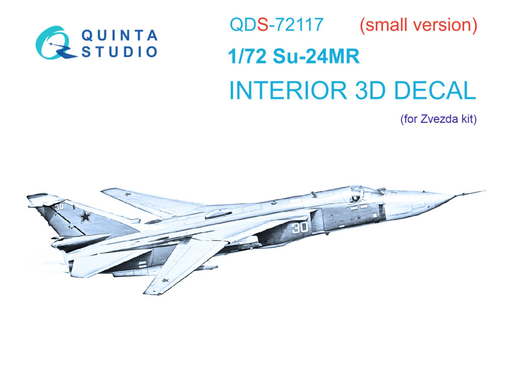 1/72 Su-24MR 3D-Print.&col. Interior (ZVE) SMALL