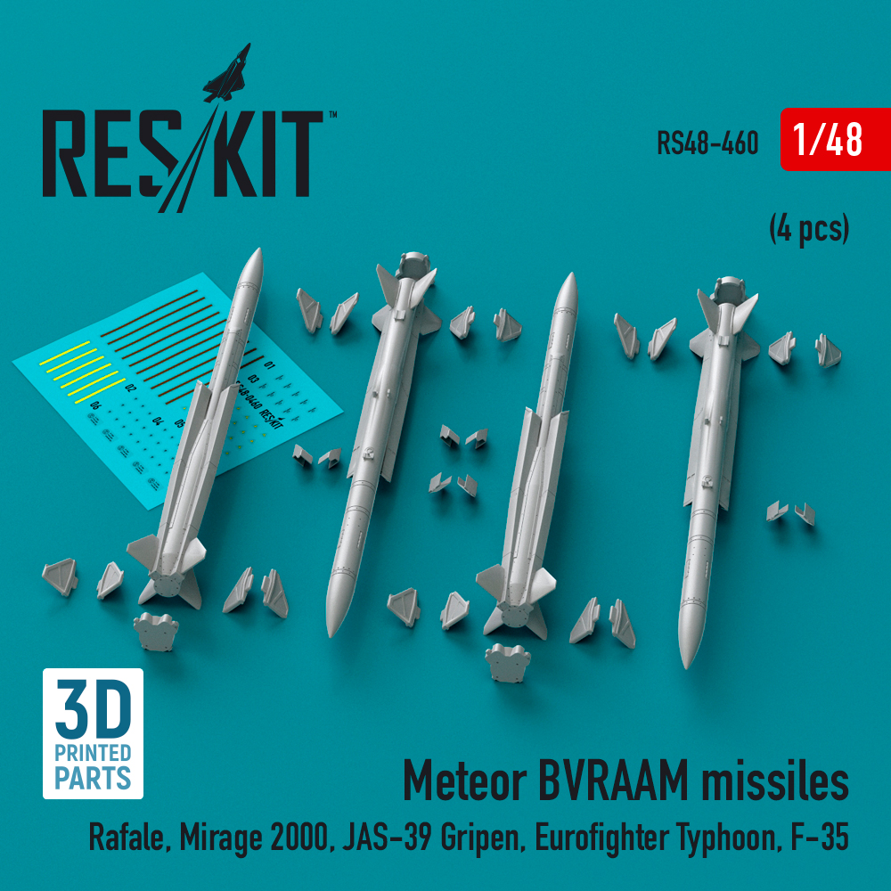 1/48 Meteor BVRAAM missiles (4 pcs.)