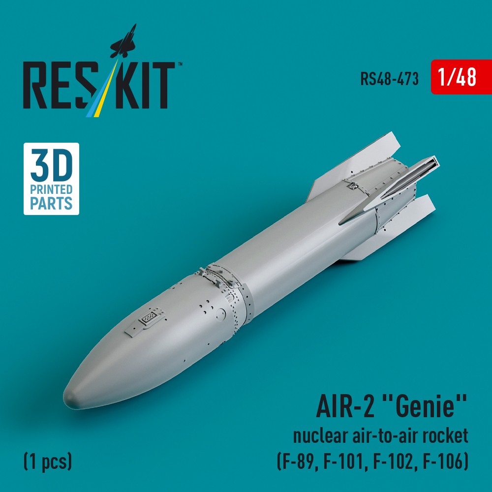 1/48 AIR-2 'Genie' nuclear air-to-air rocket (1x)