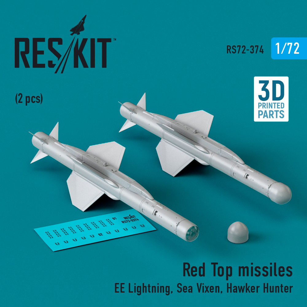 1/72 Red Top missiles (2 pcs.)