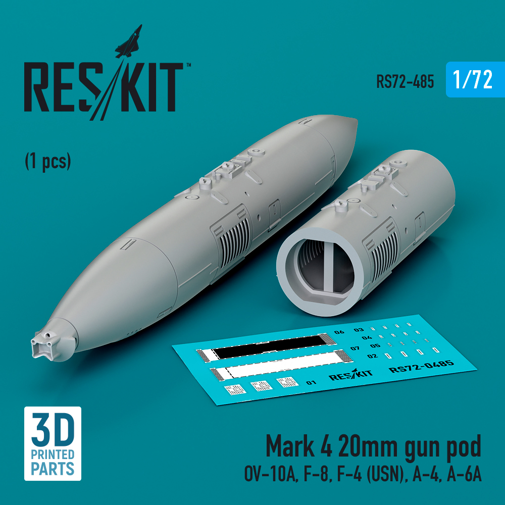 1/72 Mark 4 20mm gun pod