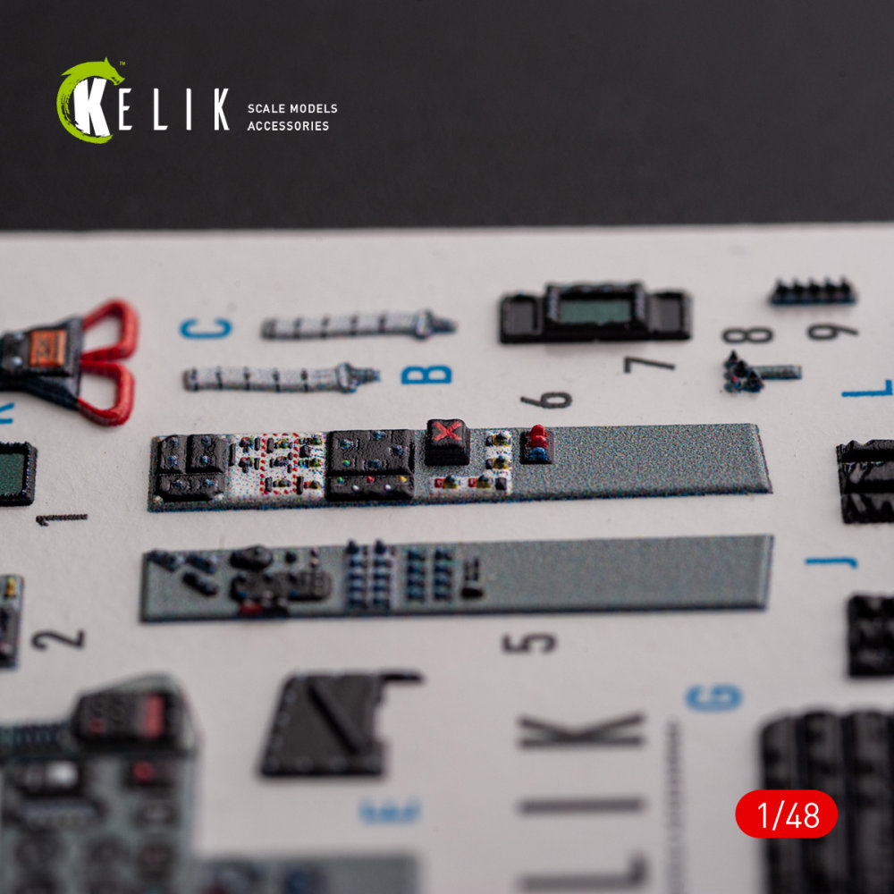 1/48 MiG-29AS interior 3D (ACAD)