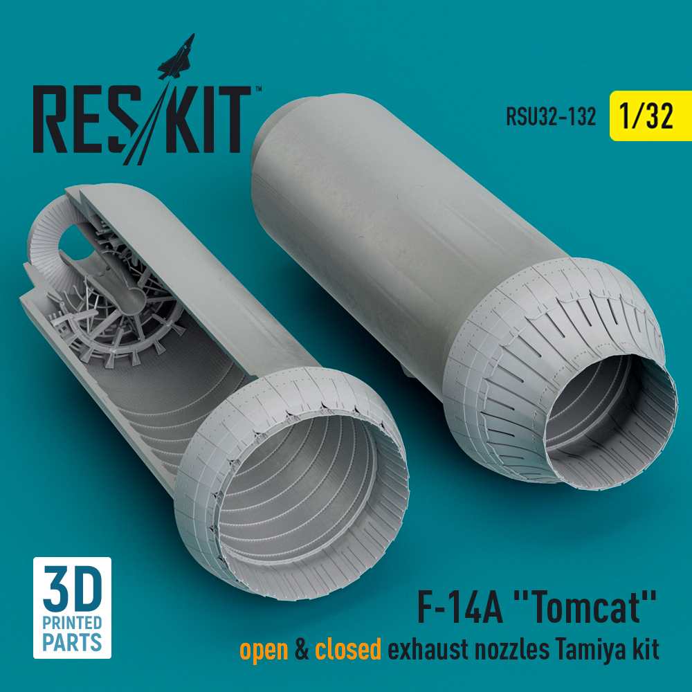 1/32 F-14A 'Tomcat' open&closed exh.nozzles (TAM)