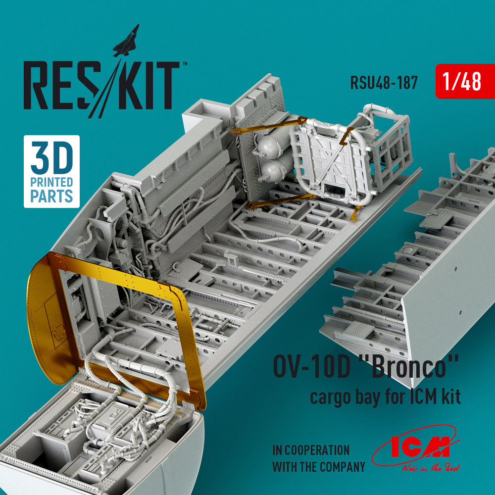 1/48 OV-10D 'Bronco' cargo bay (ICM)